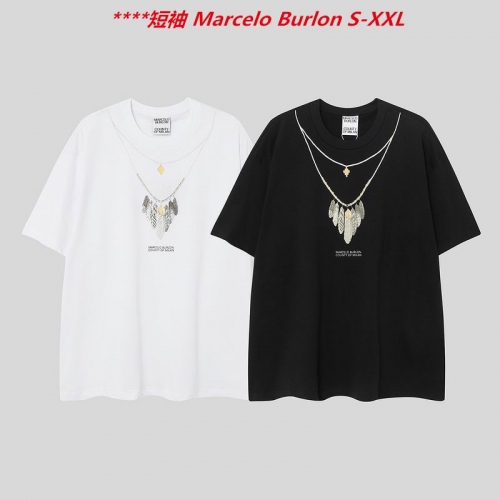 M.a.r.c.e.l.o. B.u.r.l.o.n. Round neck 4374 Men