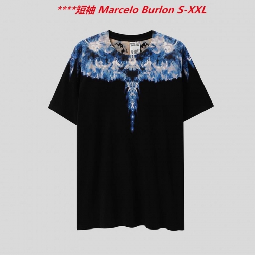 M.a.r.c.e.l.o. B.u.r.l.o.n. Round neck 4225 Men