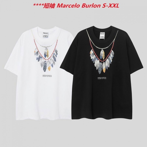 M.a.r.c.e.l.o. B.u.r.l.o.n. Round neck 4364 Men