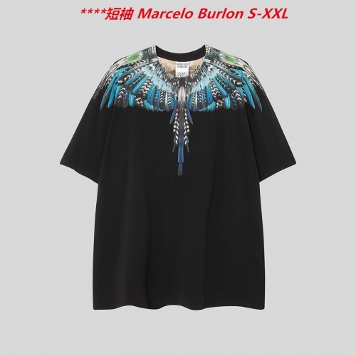 M.a.r.c.e.l.o. B.u.r.l.o.n. Round neck 4393 Men