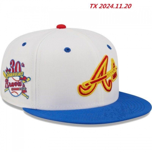 Atlanta Braves Fitted caps 1012 Men