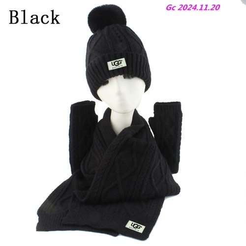 U...G...G... Beanies Scarf Set 1003 Men