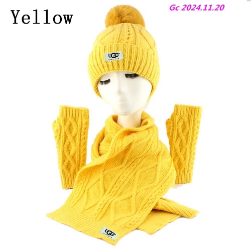 U...G...G... Beanies Scarf Set 1001 Men