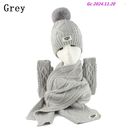 U...G...G... Beanies Scarf Set 1006 Men