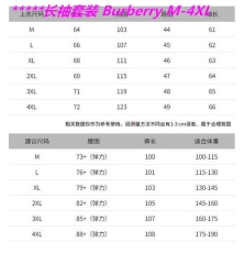 B.u.r.b.e.r.r.y. Two Pieces Long Suit 4852 Men