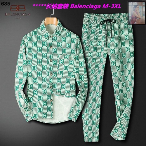 B.a.l.e.n.c.i.a.g.a. Two Pieces Long Suit 3190 Men