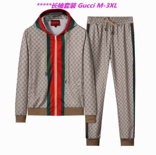 G.u.c.c.i. ZZ Two Pieces Long Suit 7197 Men