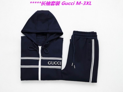 G.u.c.c.i. ZZ Two Pieces Long Suit 6556 Men