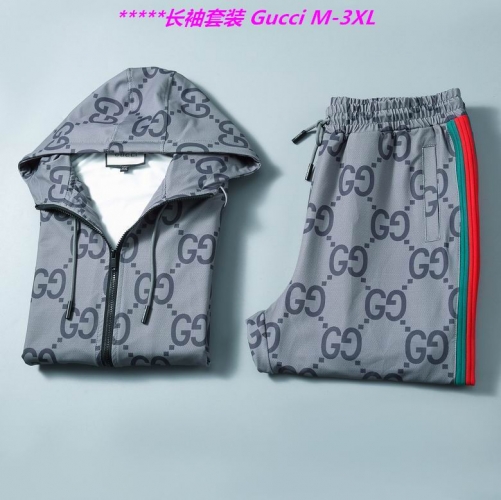 G.u.c.c.i. ZZ Two Pieces Long Suit 7022 Men