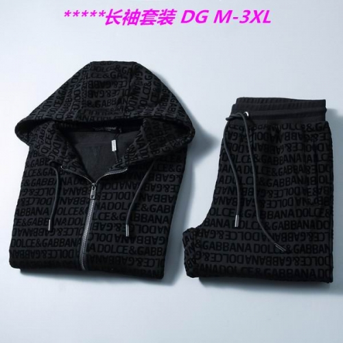 D...G... Two Pieces Long Suit 3587 Men