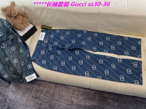 G.u.c.c.i. TT Two Pieces Long Suit 3386 Men