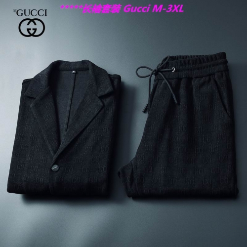 G.u.c.c.i. ZZ Two Pieces Long Suit 6306 Men