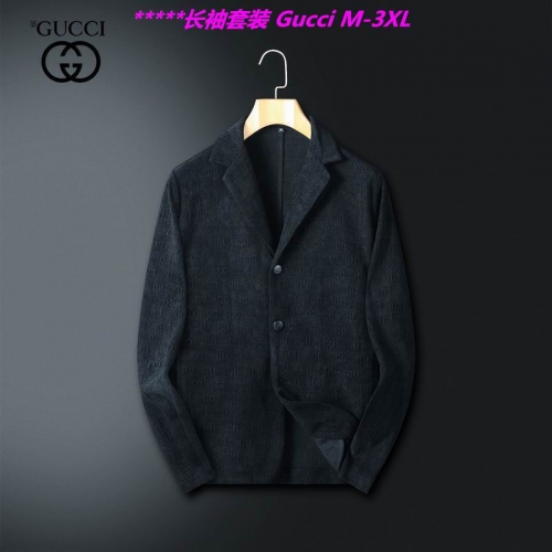 G.u.c.c.i. ZZ Two Pieces Long Suit 6312 Men