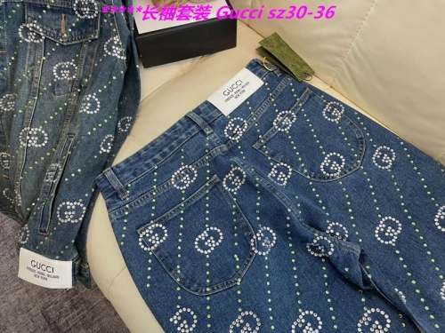 G.u.c.c.i. TT Two Pieces Long Suit 3384 Men