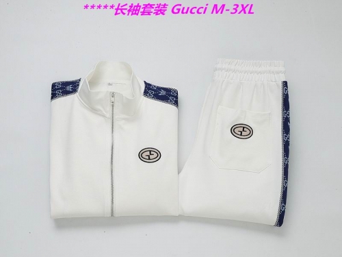 G.u.c.c.i. ZZ Two Pieces Long Suit 6076 Men