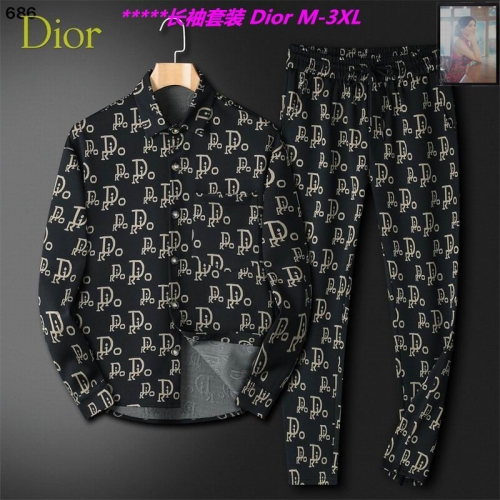 D.i.o.r. Two Pieces Long Suit 3817 Men