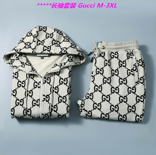 G.u.c.c.i. ZZ Two Pieces Long Suit 7099 Men