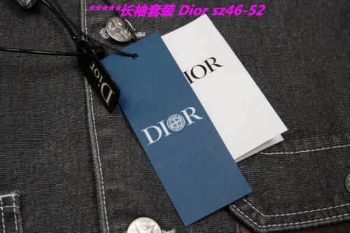 D.i.o.r. Two Pieces Long Suit 2894 Men