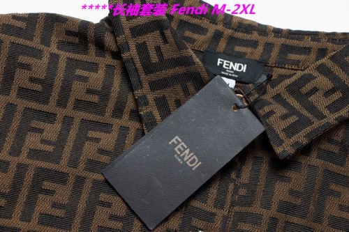 F.e.n.d.i. Two Pieces Long Suit 2604 Men