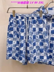 L...V... ZZ Two Pieces Long Suit 6421 Men