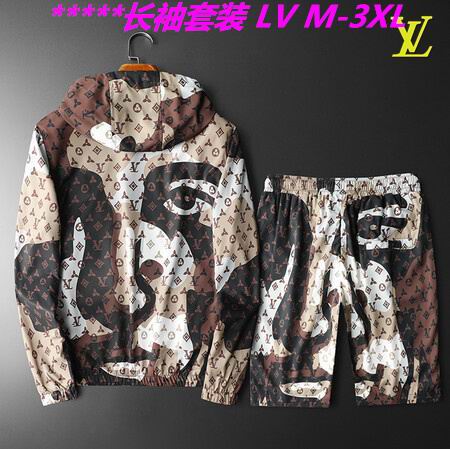 L...V... ZZ Two Pieces Long Suit 6481 Men