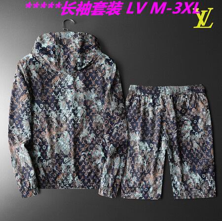 L...V... ZZ Two Pieces Long Suit 6498 Men