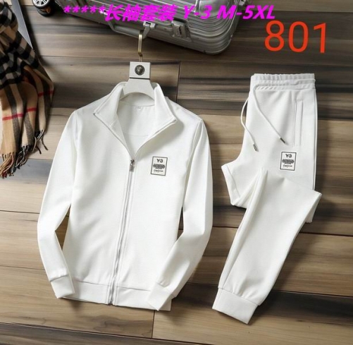 Y.-.3... Two Pieces Long Suit 1035 Men