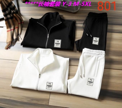 Y.-.3... Two Pieces Long Suit 1036 Men