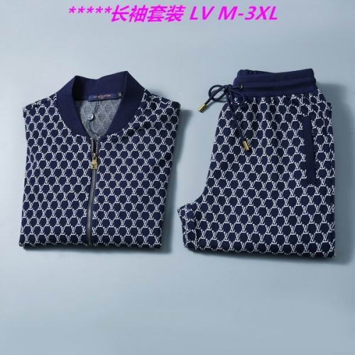 L...V... ZZ Two Pieces Long Suit 7673 Men