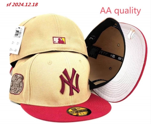 New York YANKEES Fitted caps AA 1081 Men