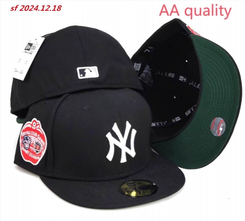 New York YANKEES Fitted caps AA 1074 Men