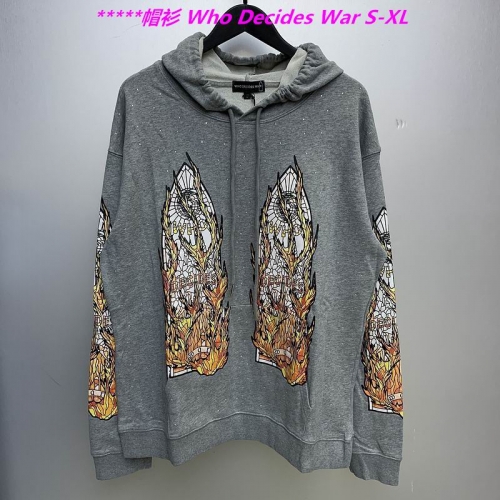 W.h.o. D.e.c.i.d.e.s. W.a.r. Hoodies/Sweatshirt 1073 Men