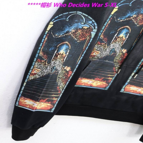 W.h.o. D.e.c.i.d.e.s. W.a.r. Hoodies/Sweatshirt 1039 Men