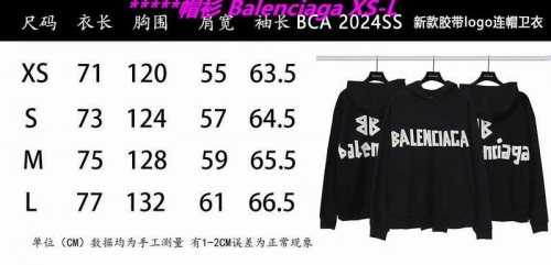 B.a.l.e.n.c.i.a.g.a. Hoodies/Sweatshirt 1391 Men