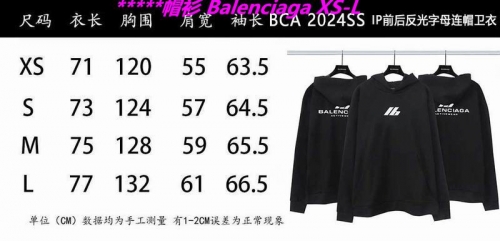 B.a.l.e.n.c.i.a.g.a. Hoodies/Sweatshirt 1315 Men