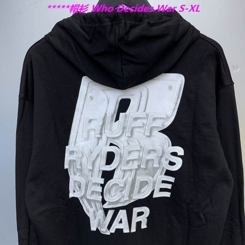 W.h.o. D.e.c.i.d.e.s. W.a.r. Hoodies/Sweatshirt 1139 Men