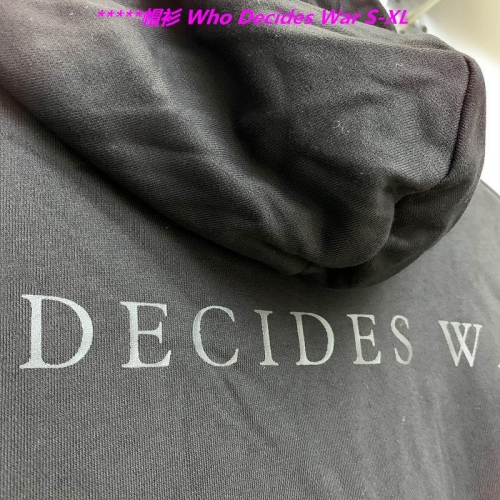 W.h.o. D.e.c.i.d.e.s. W.a.r. Hoodies/Sweatshirt 1154 Men