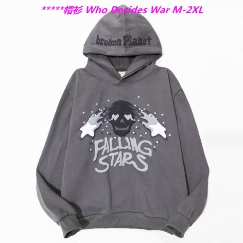 W.h.o. D.e.c.i.d.e.s. W.a.r. Hoodies/Sweatshirt 1290 Men