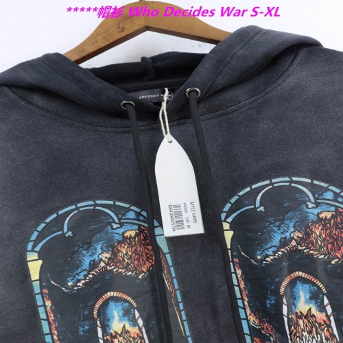 W.h.o. D.e.c.i.d.e.s. W.a.r. Hoodies/Sweatshirt 1037 Men