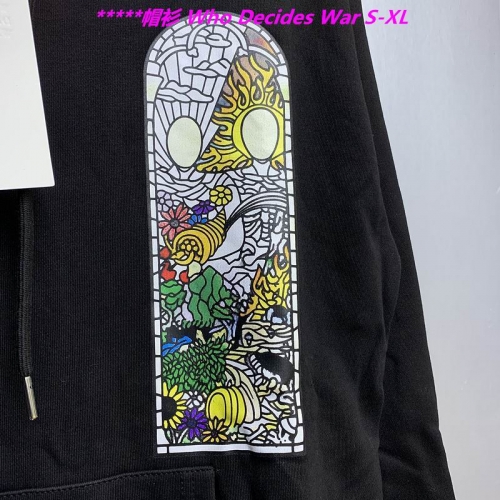 W.h.o. D.e.c.i.d.e.s. W.a.r. Hoodies/Sweatshirt 1144 Men