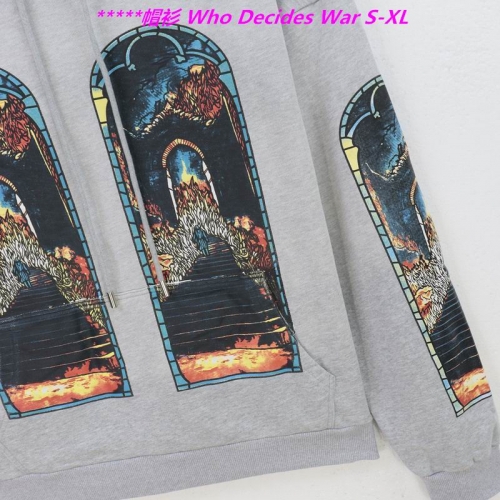 W.h.o. D.e.c.i.d.e.s. W.a.r. Hoodies/Sweatshirt 1034 Men