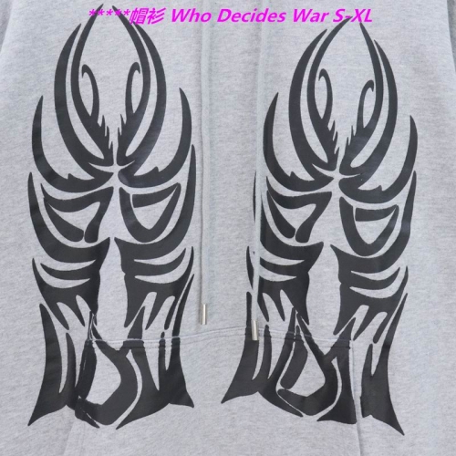 W.h.o. D.e.c.i.d.e.s. W.a.r. Hoodies/Sweatshirt 1004 Men