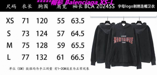 B.a.l.e.n.c.i.a.g.a. Hoodies/Sweatshirt 1381 Men