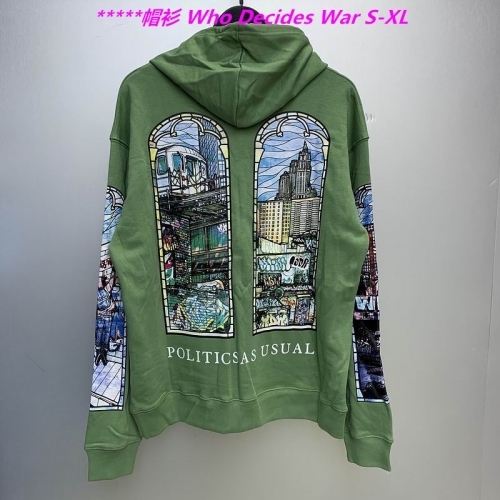 W.h.o. D.e.c.i.d.e.s. W.a.r. Hoodies/Sweatshirt 1122 Men