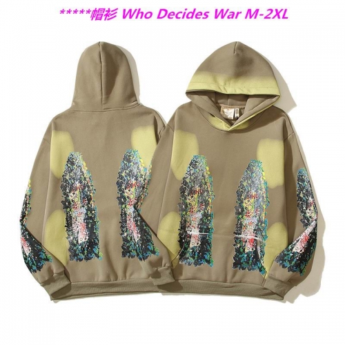 W.h.o. D.e.c.i.d.e.s. W.a.r. Hoodies/Sweatshirt 1235 Men