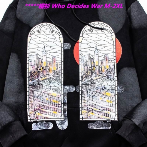 W.h.o. D.e.c.i.d.e.s. W.a.r. Hoodies/Sweatshirt 1306 Men