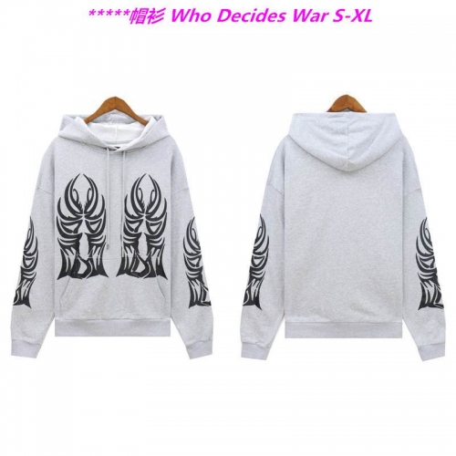 W.h.o. D.e.c.i.d.e.s. W.a.r. Hoodies/Sweatshirt 1005 Men