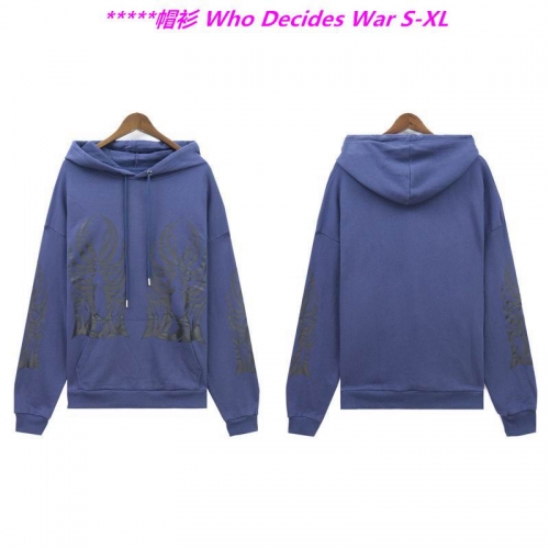 W.h.o. D.e.c.i.d.e.s. W.a.r. Hoodies/Sweatshirt 1006 Men