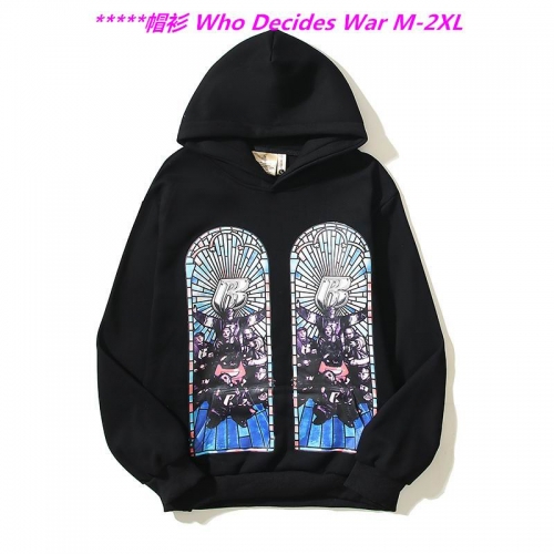 W.h.o. D.e.c.i.d.e.s. W.a.r. Hoodies/Sweatshirt 1187 Men