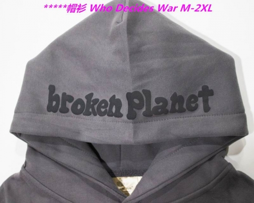 W.h.o. D.e.c.i.d.e.s. W.a.r. Hoodies/Sweatshirt 1285 Men